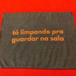 tô limpando pra guardar na sala